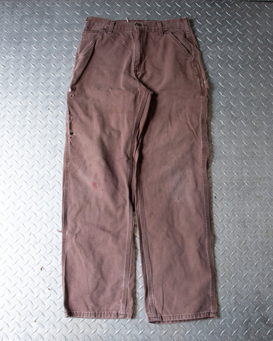 Red Carhartt Carpenter Pants - 30 x 31