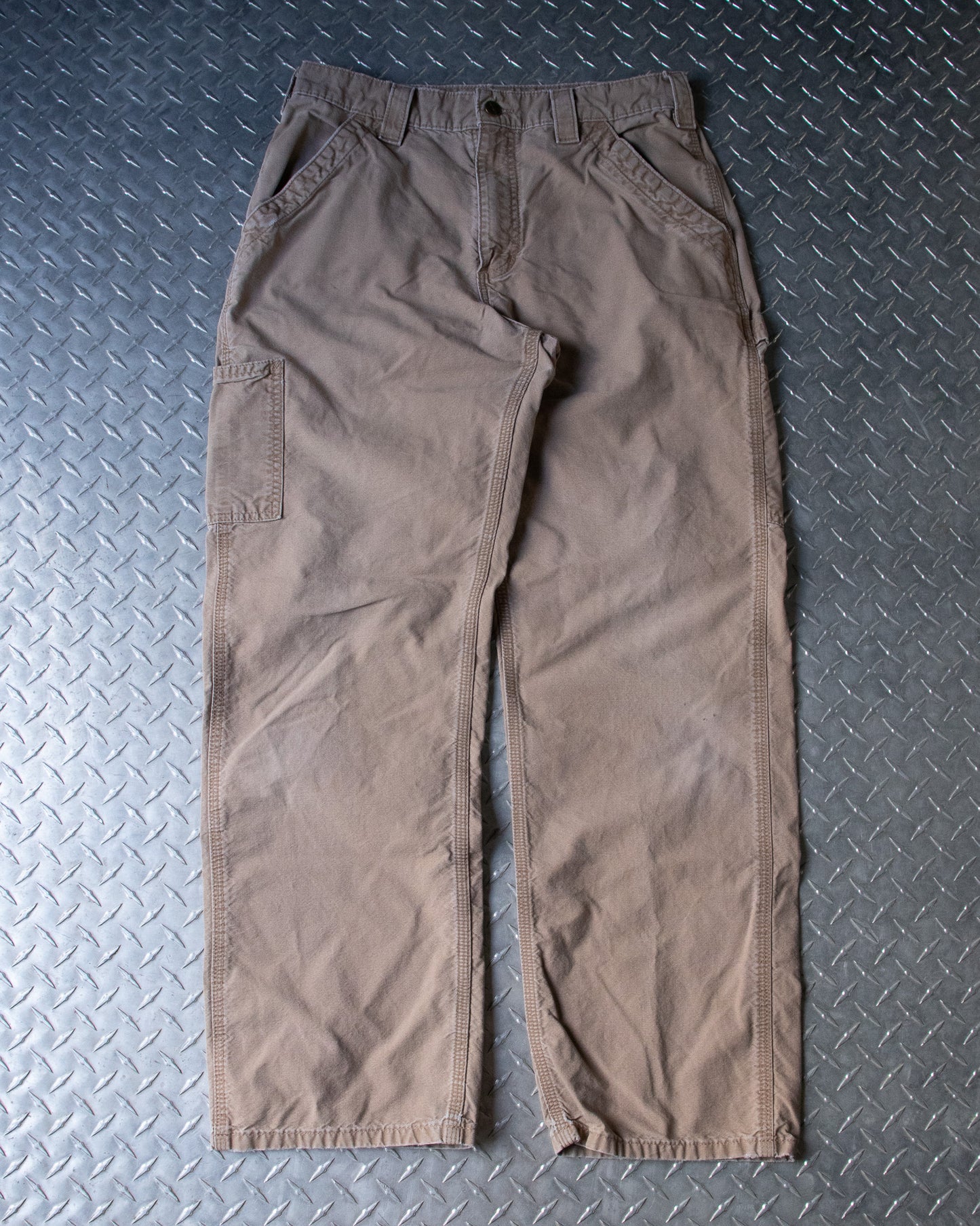 Tan Carhartt Carpenter Pants - 32 x 30