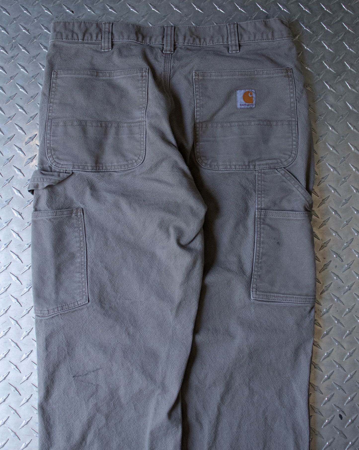 Grey Carhartt Carpenter Pants - 33 x 31