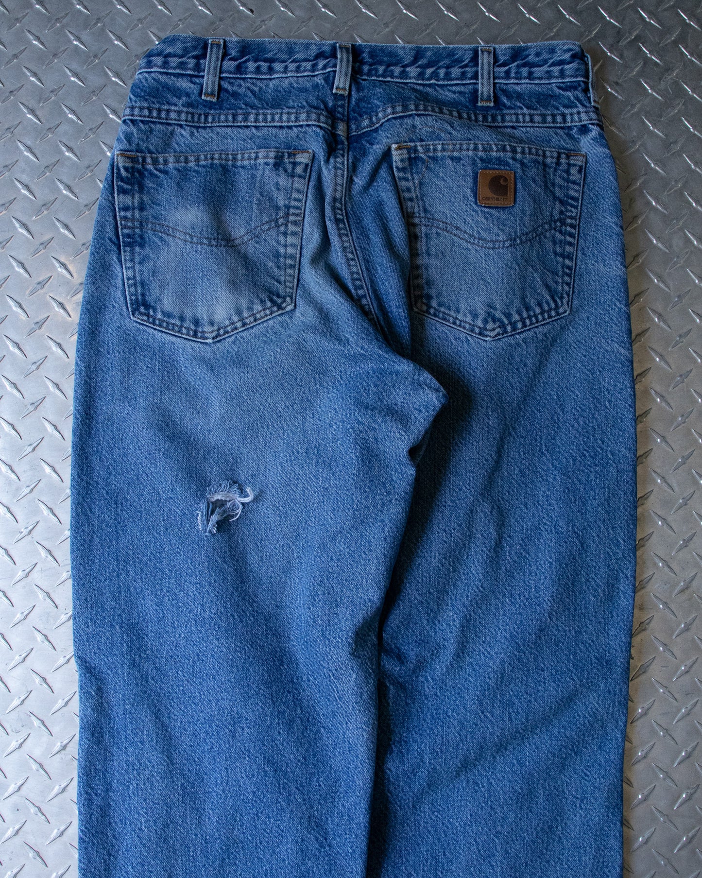 90s Denim Carhartt Blanket Lined Pants - 33 x 31.5