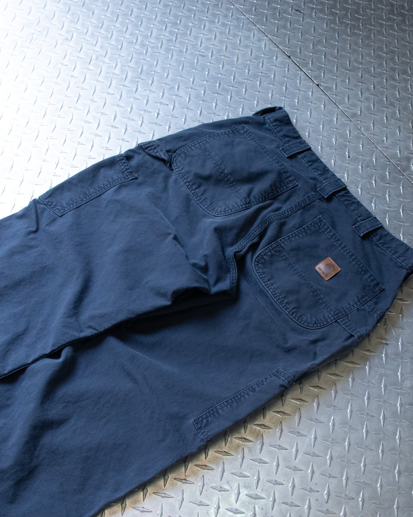 Navy Carhartt Carpenter Pants - 33 x 29.5