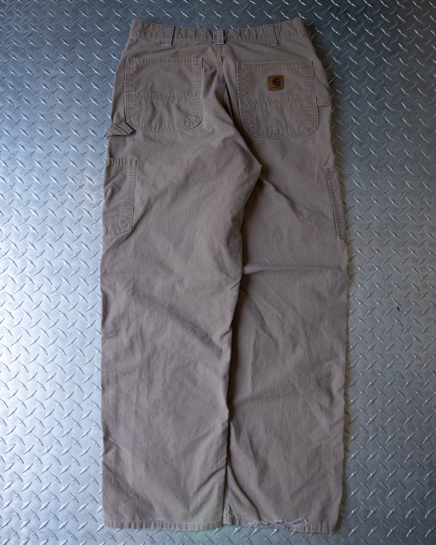 Tan Carhartt Carpenter Pants - 33 x 30.5