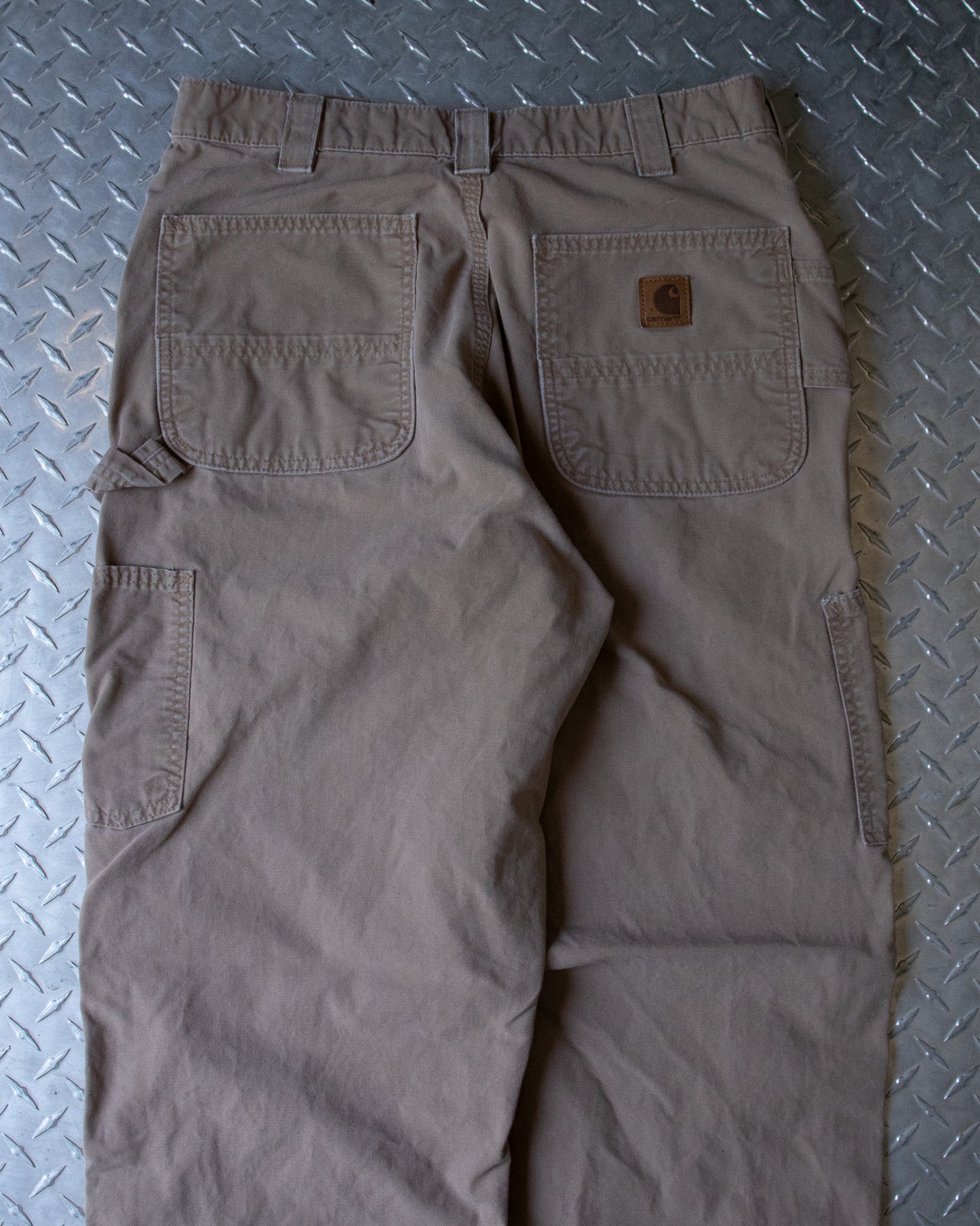 Tan Carhartt Carpenter Pants - 33 x 30.5