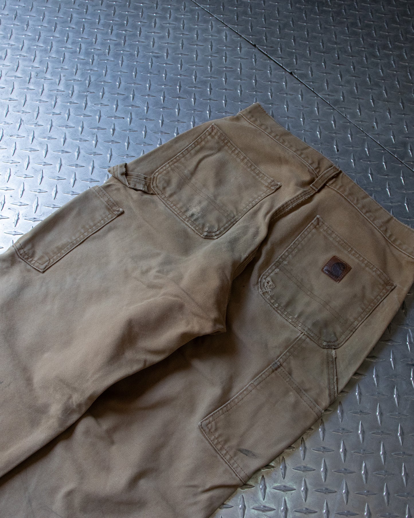 Brown Distressed Carhartt Carpenter Pants - 30 x 31