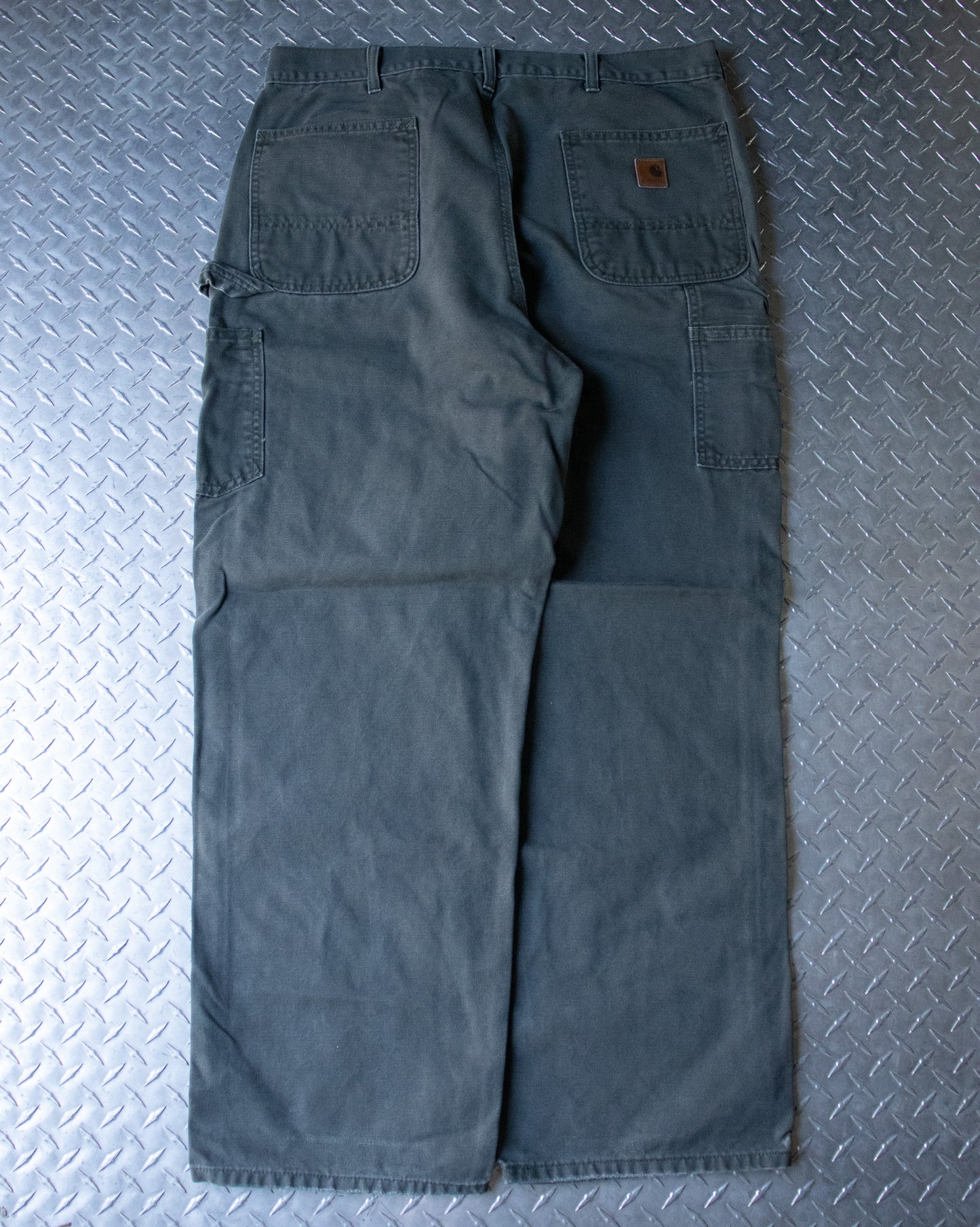 Green Carhartt Carpenter Pants - 37 x 31