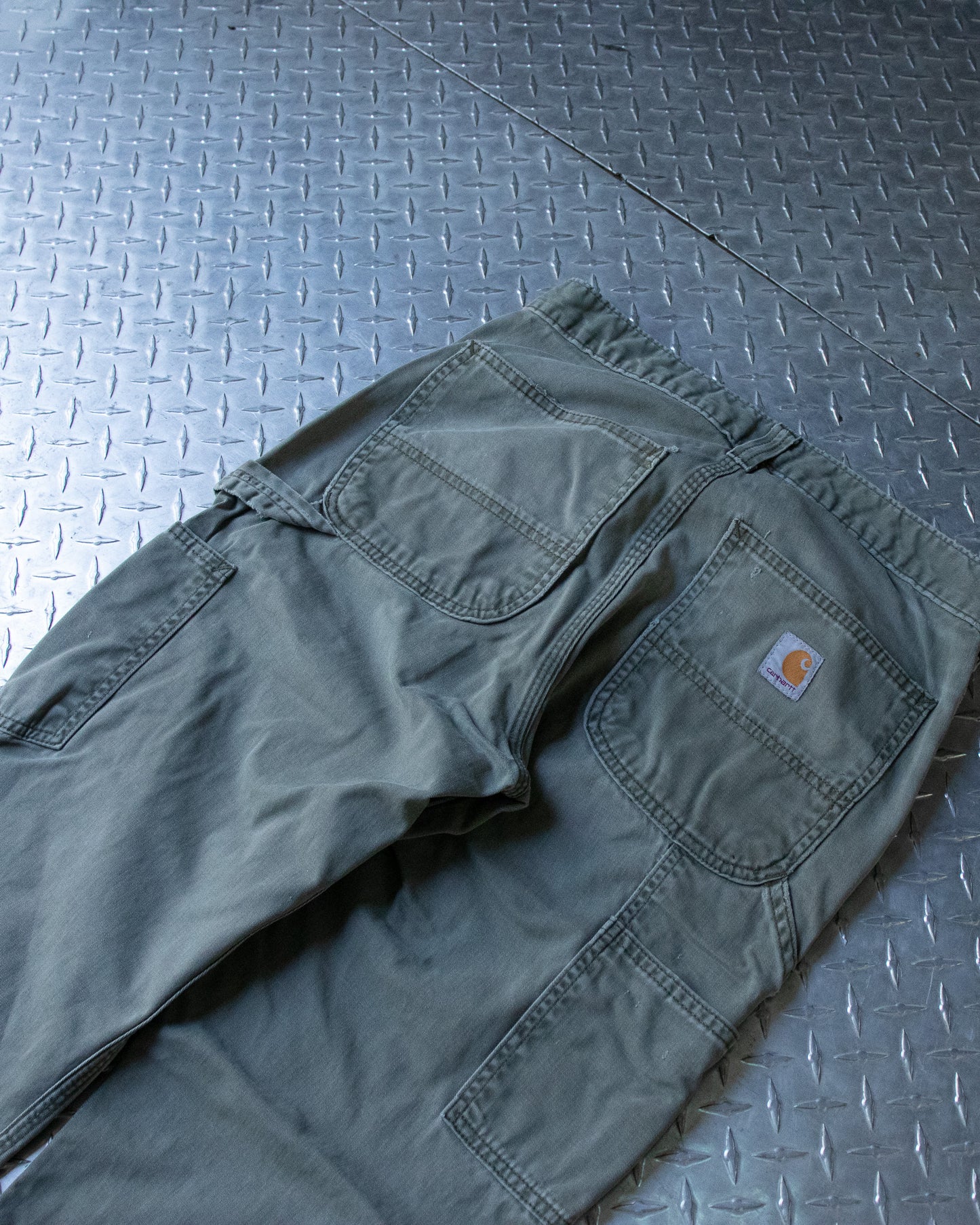 Green Carhartt Carpenter Pants - 31 x 32