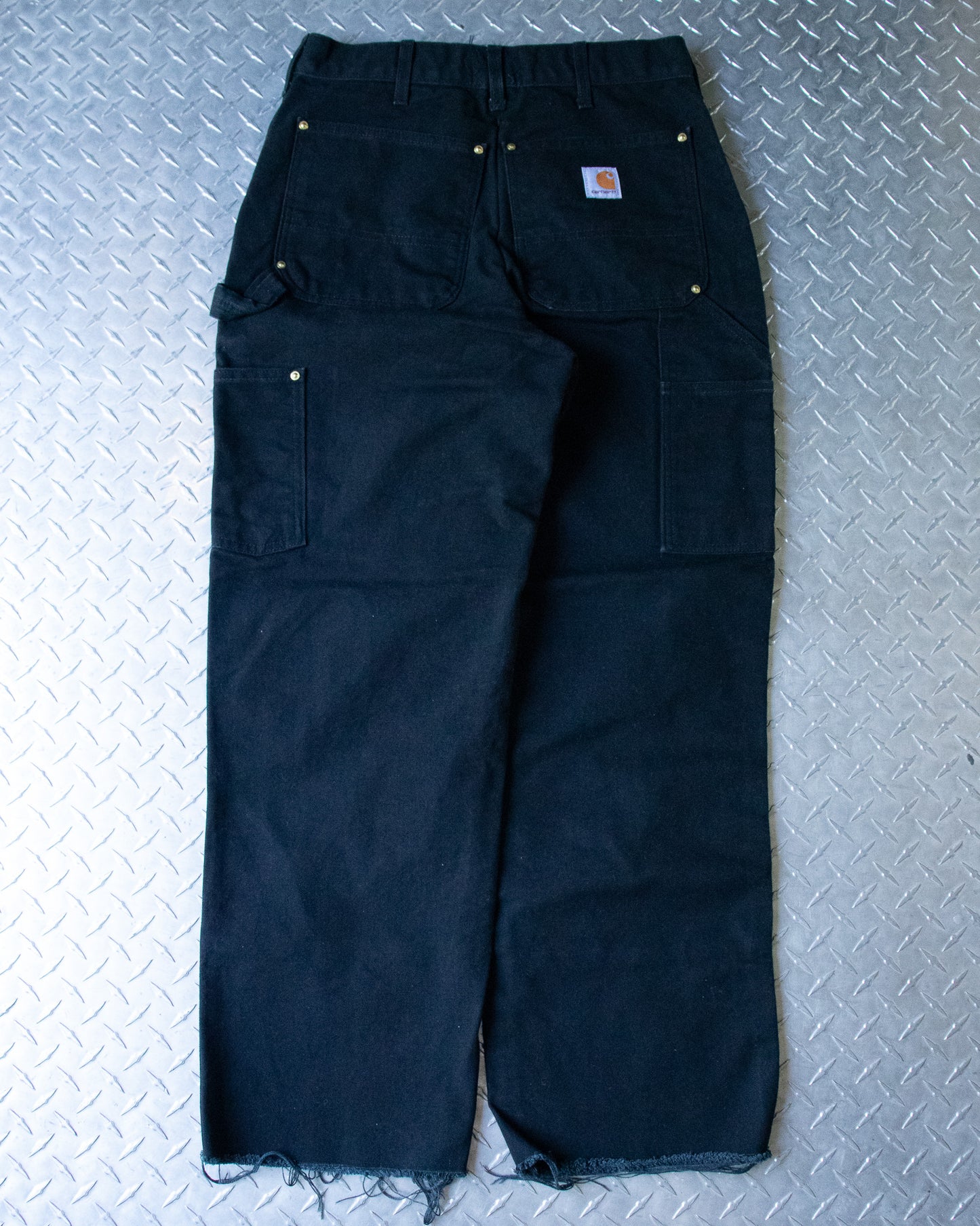 90s Black Carhartt Double Knee Pants - 31 x 27