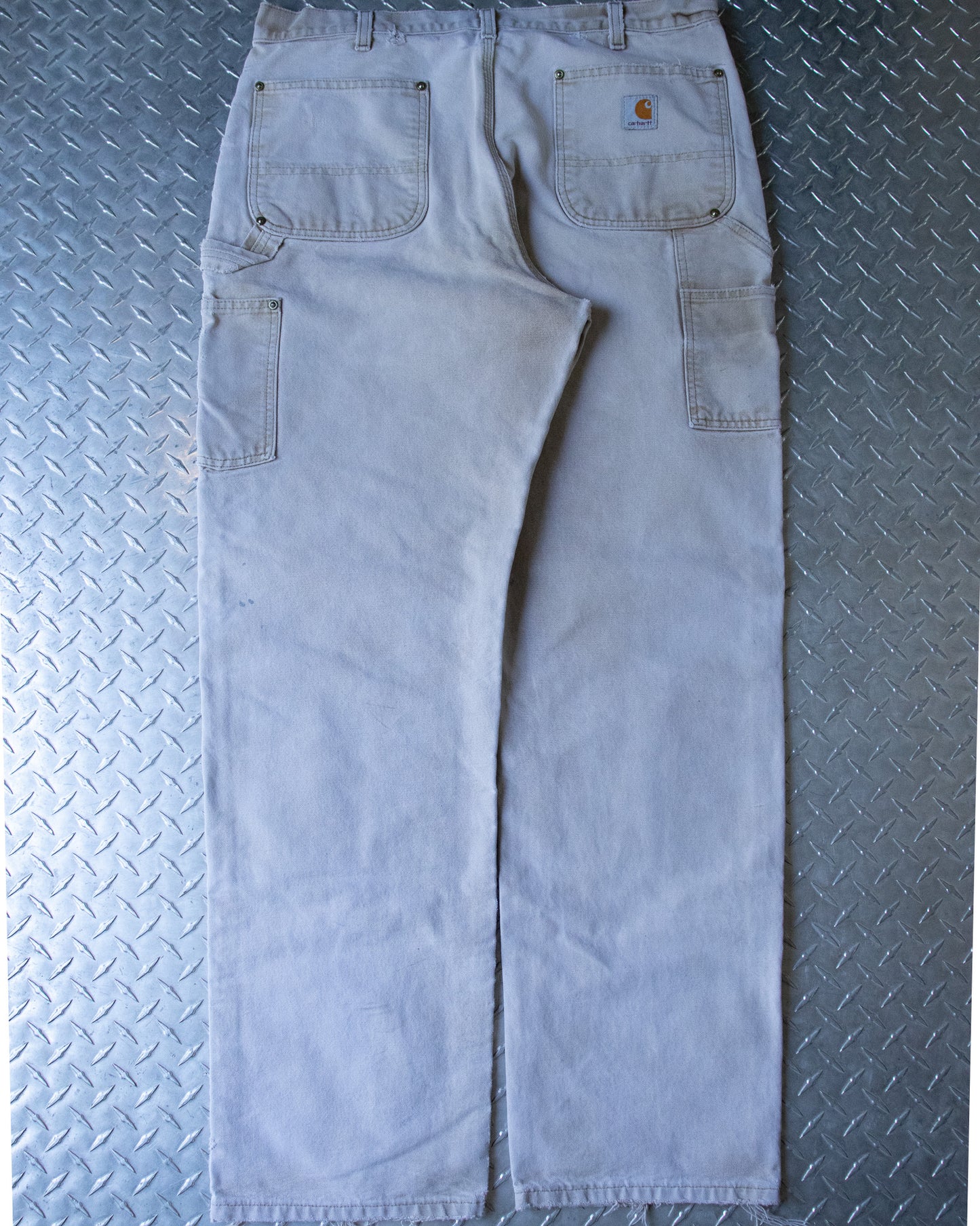 00s Light Tan Carhartt Double Knee Pants - 36 x 32