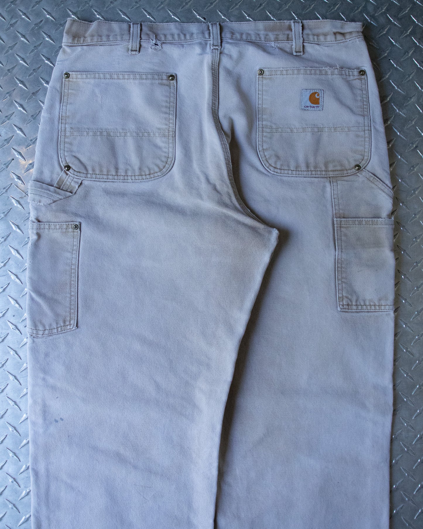 00s Light Tan Carhartt Double Knee Pants - 36 x 32