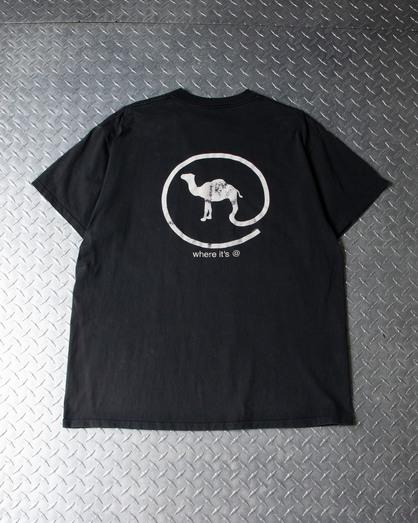 90s Faded Camel Cigarette T Shirt - XL