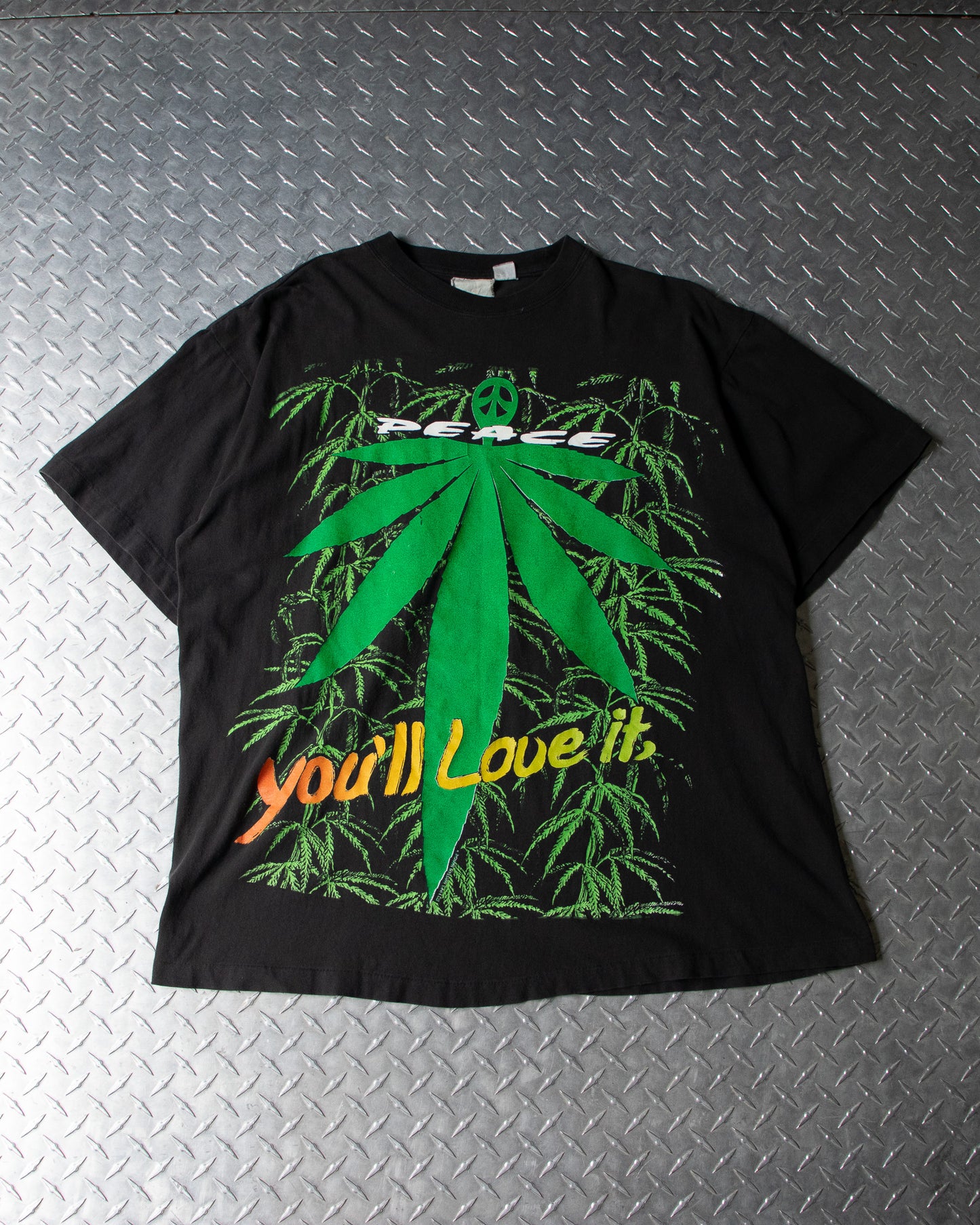 90s Weed T Shirt - XL