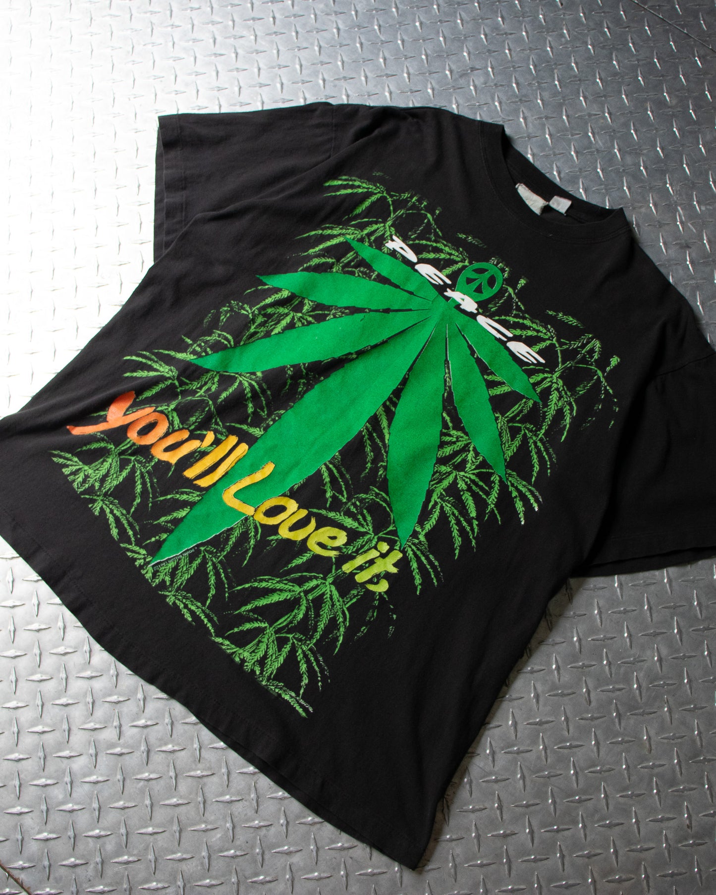 90s Weed T Shirt - XL