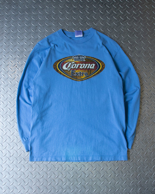 00s Corona Long Sleeve Shirt - M