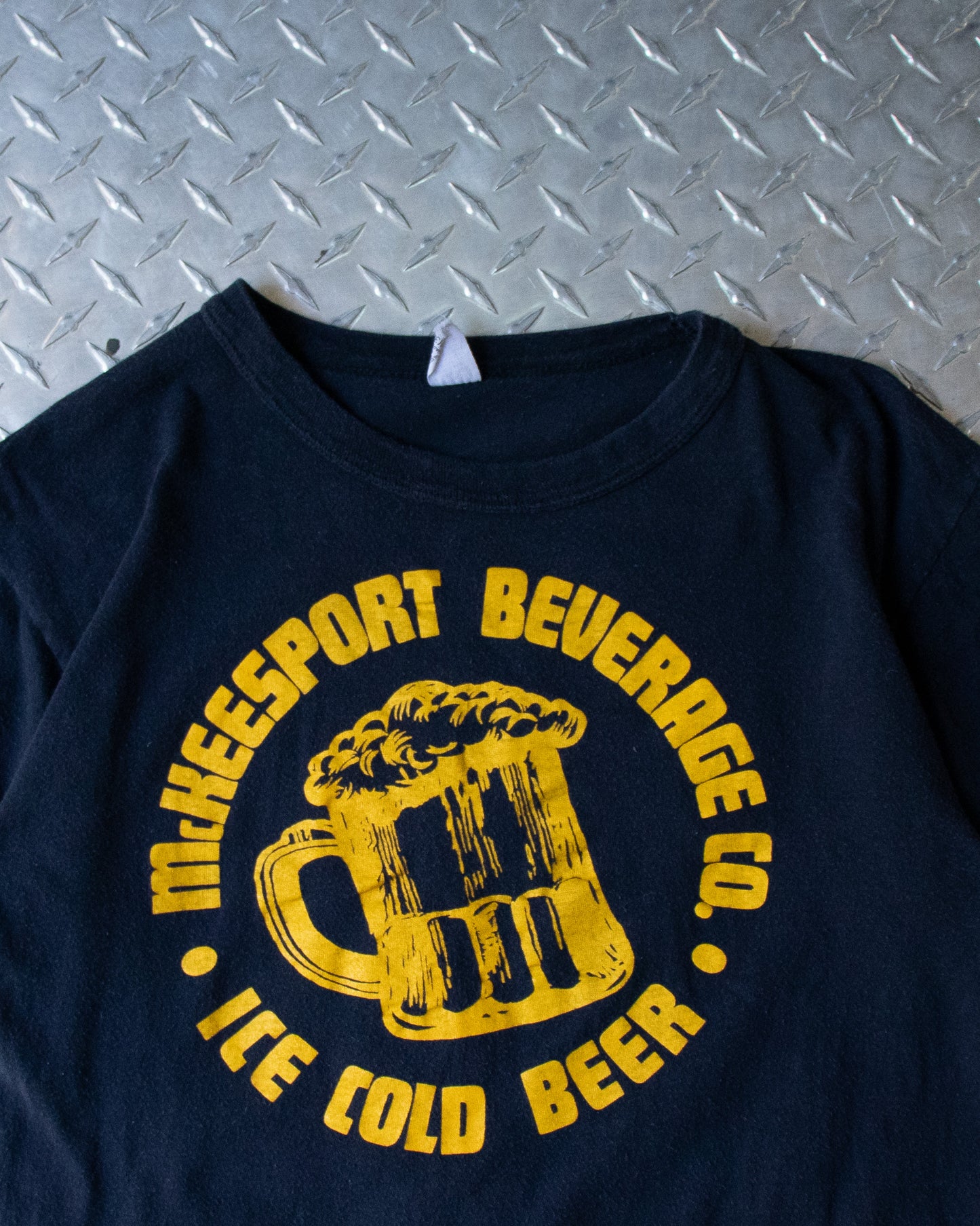 70s Beer T Shirt - S