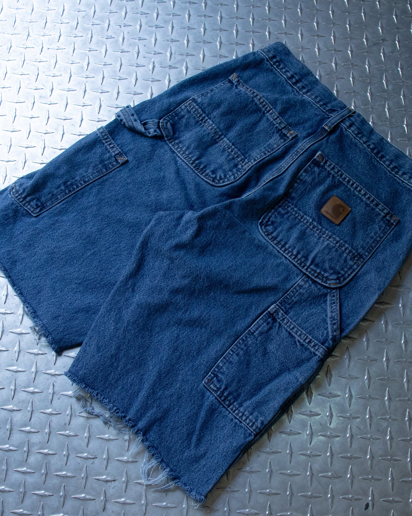 Denim Carhartt Carpenter Shorts - 28 Waist