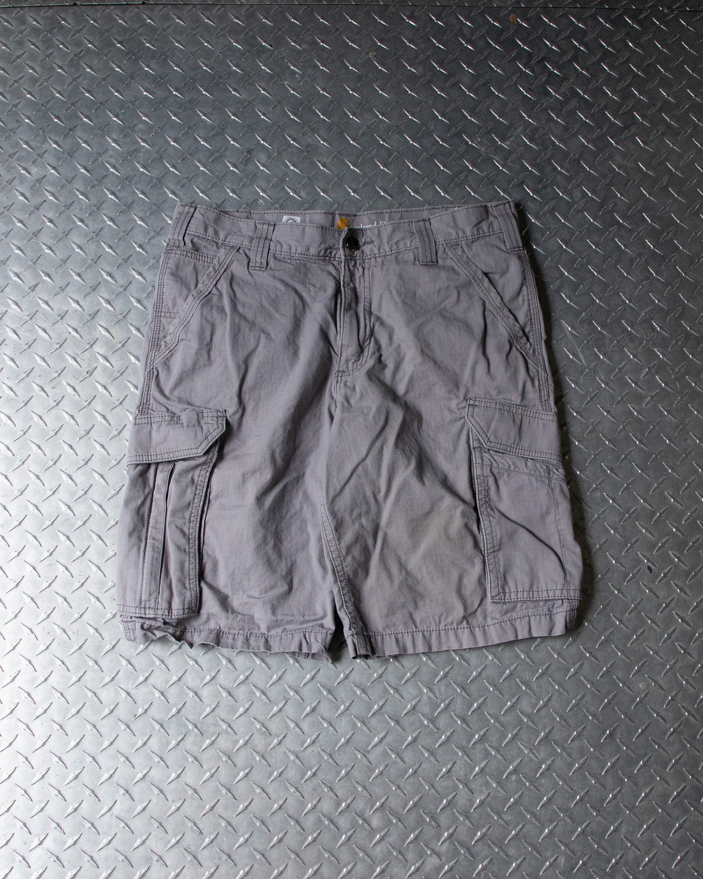 Grey Carhartt Cargo Shorts - 33 Waist