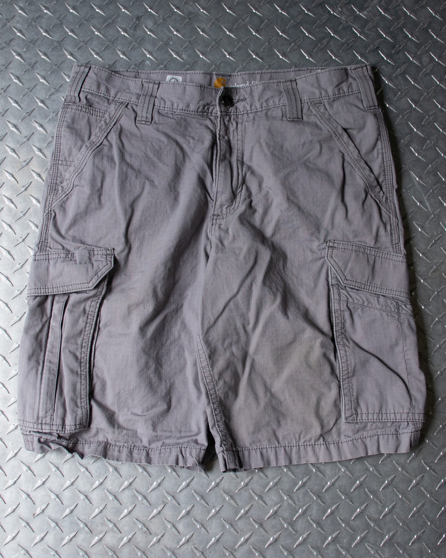 Grey Carhartt Cargo Shorts - 33 Waist