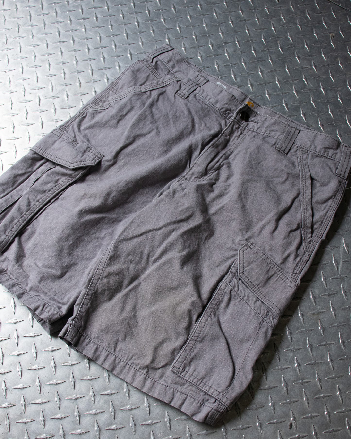 Grey Carhartt Cargo Shorts - 33 Waist