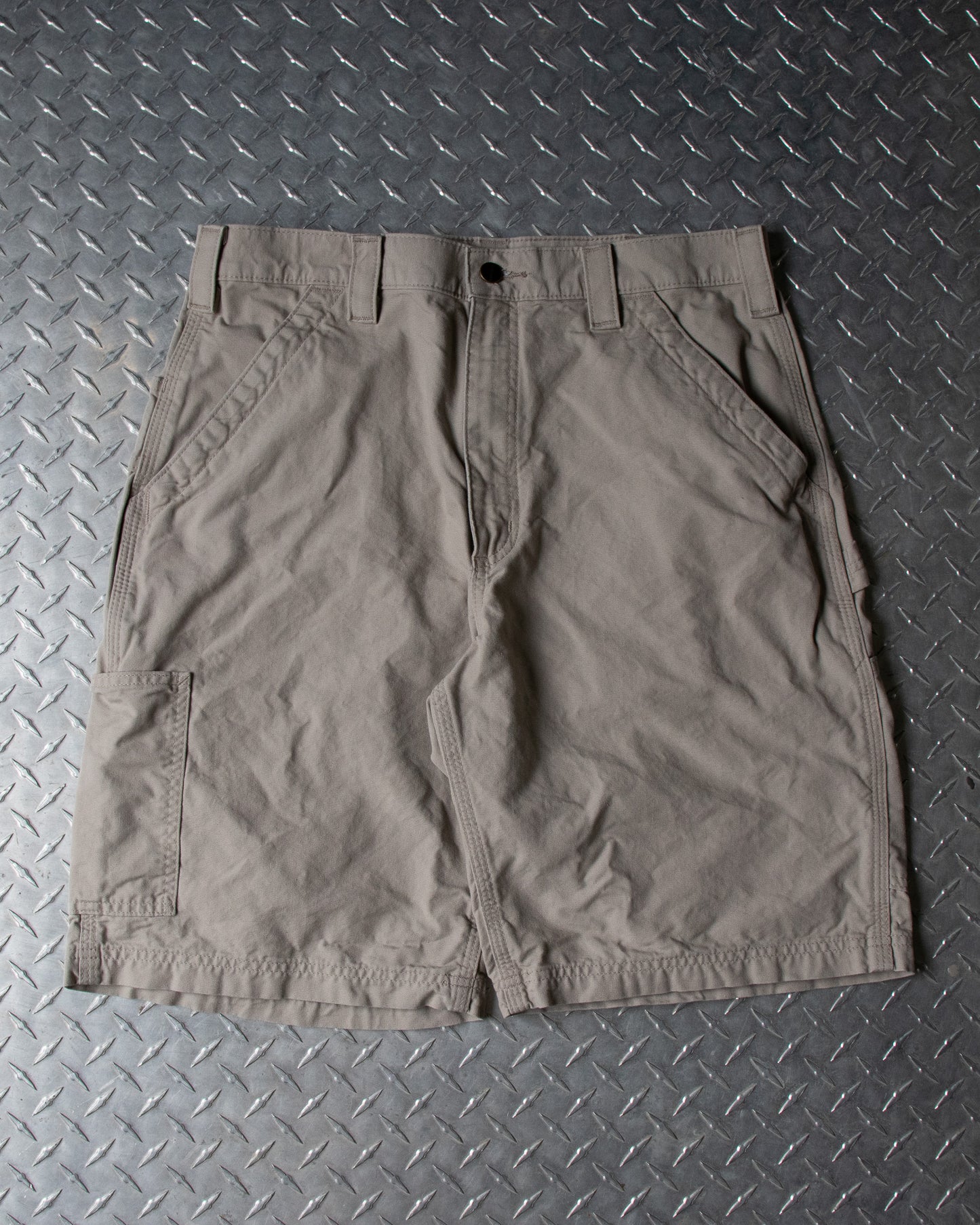 00s Tan Carhartt Carpenter Shorts - 34 Waist