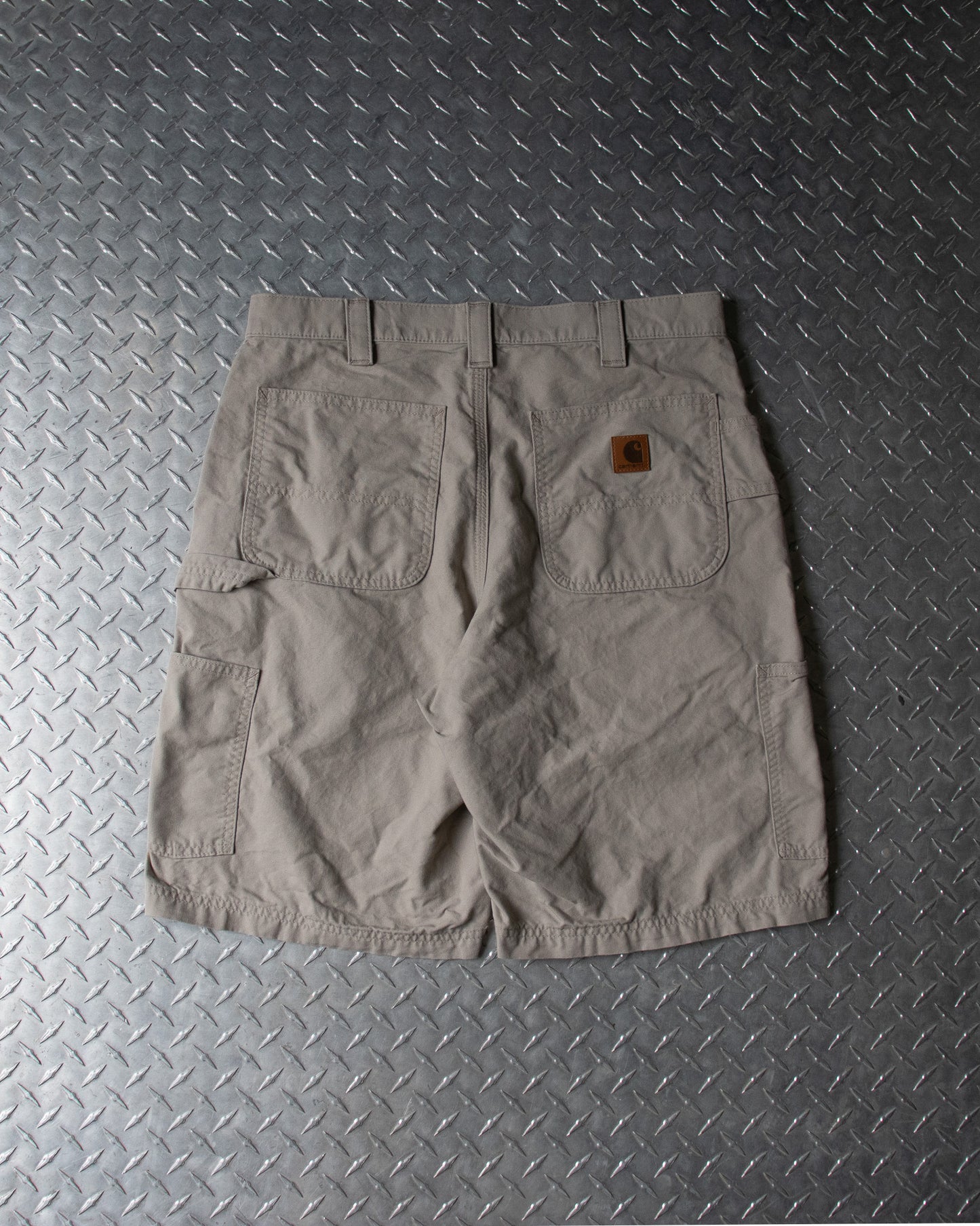 00s Tan Carhartt Carpenter Shorts - 34 Waist