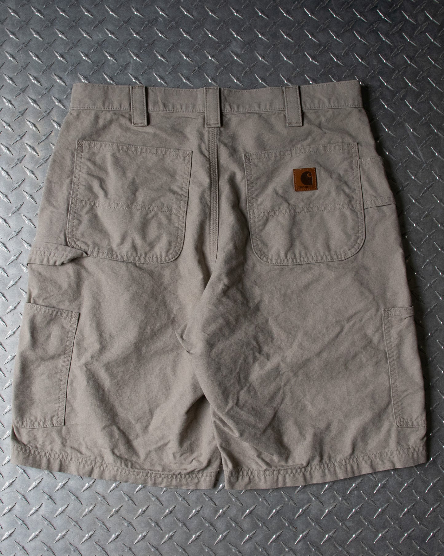 00s Tan Carhartt Carpenter Shorts - 34 Waist