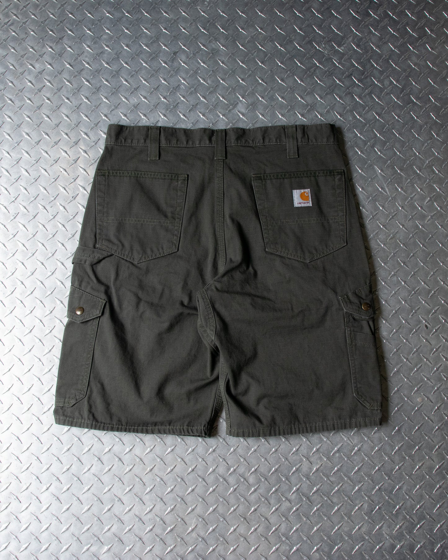 Green Carhartt Cargo Shorts - 34 Waist