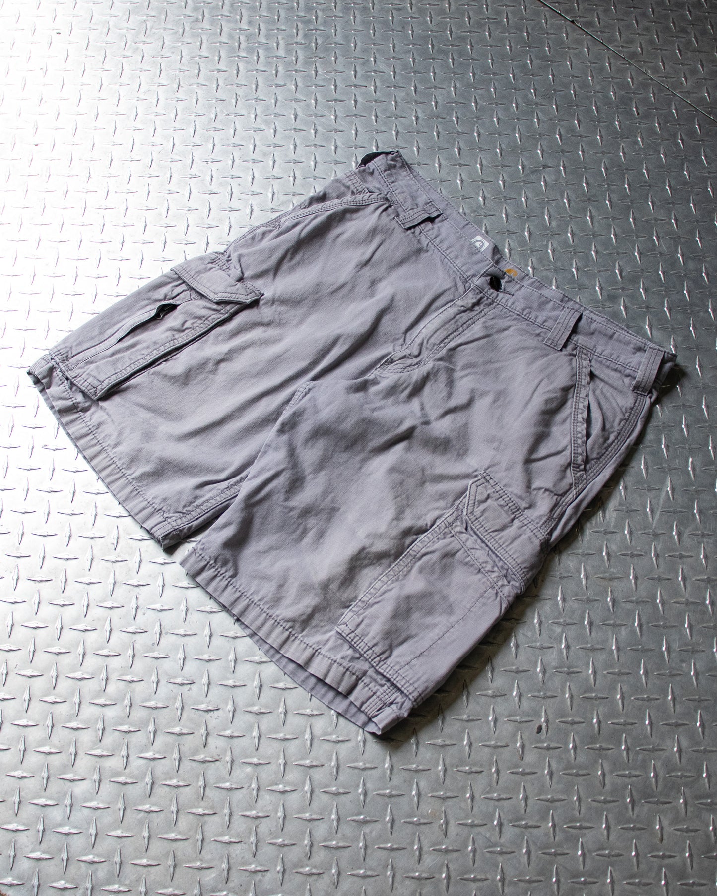 Grey Carhartt Cargo Shorts - 34 Waist