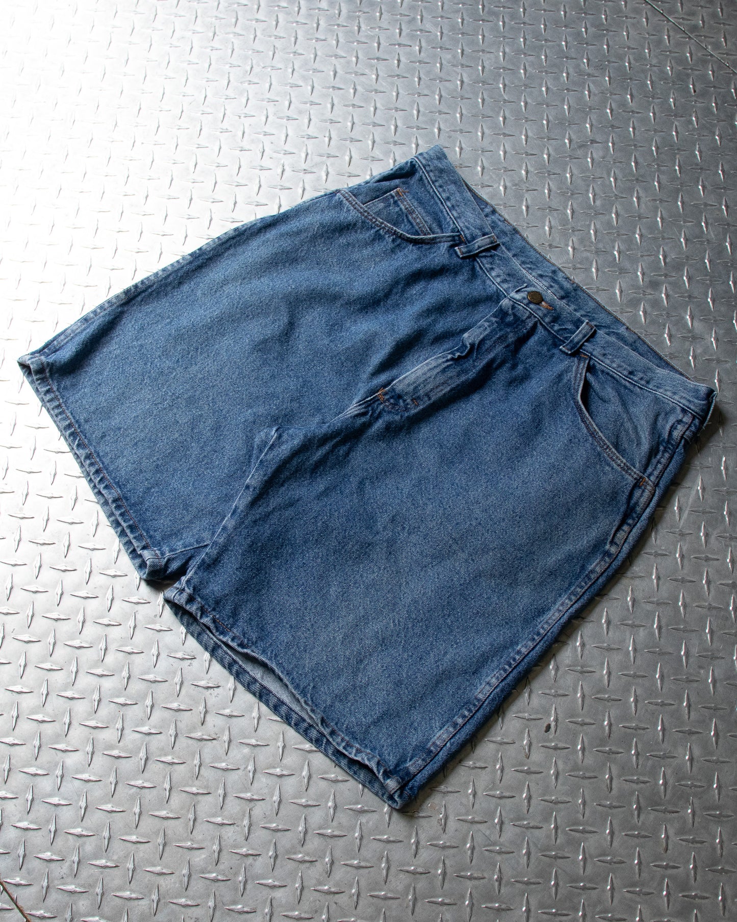 00s Denim Wrangler Shorts - 36 Waist