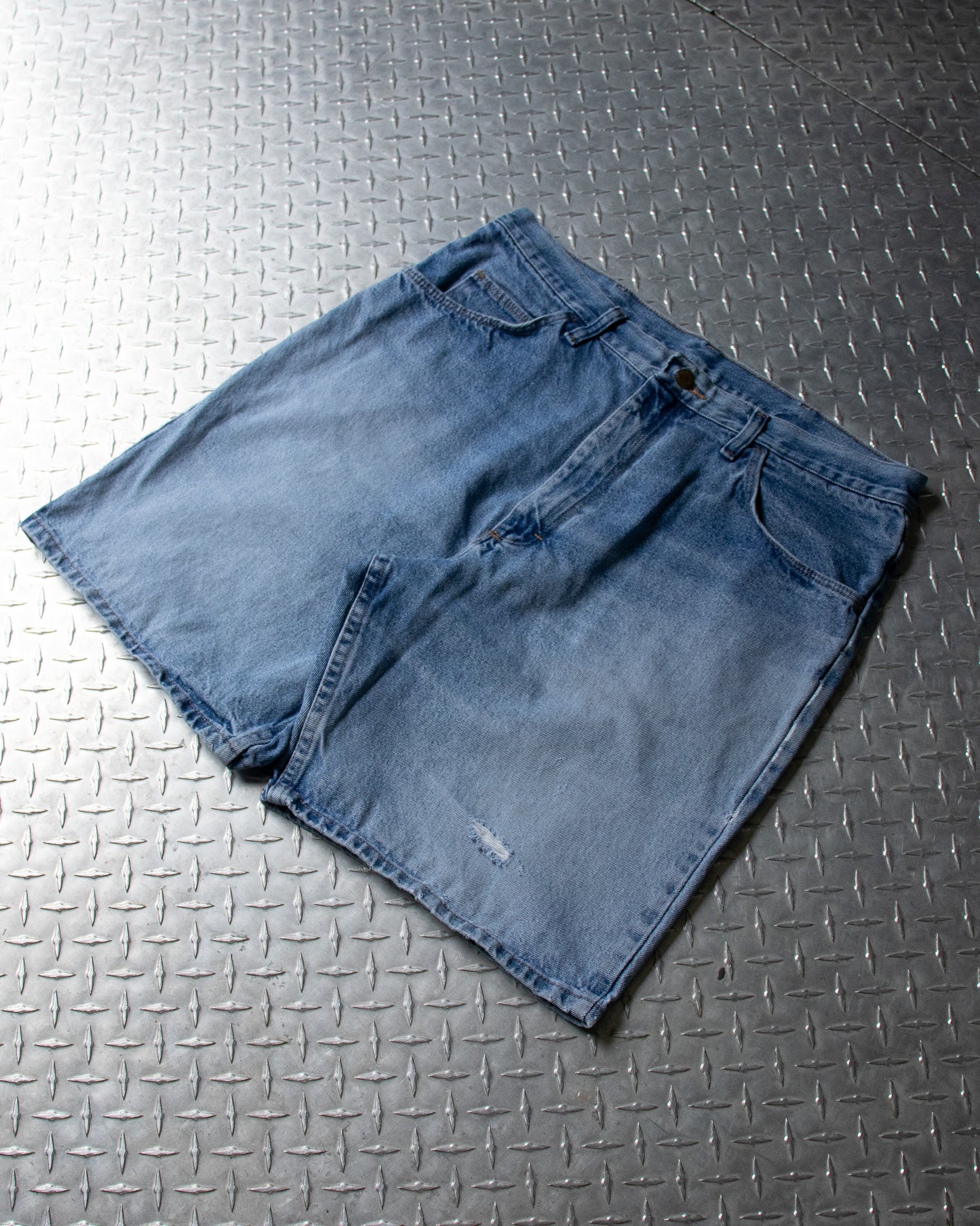 00s Denim Wrangler Shorts - 36 Waist