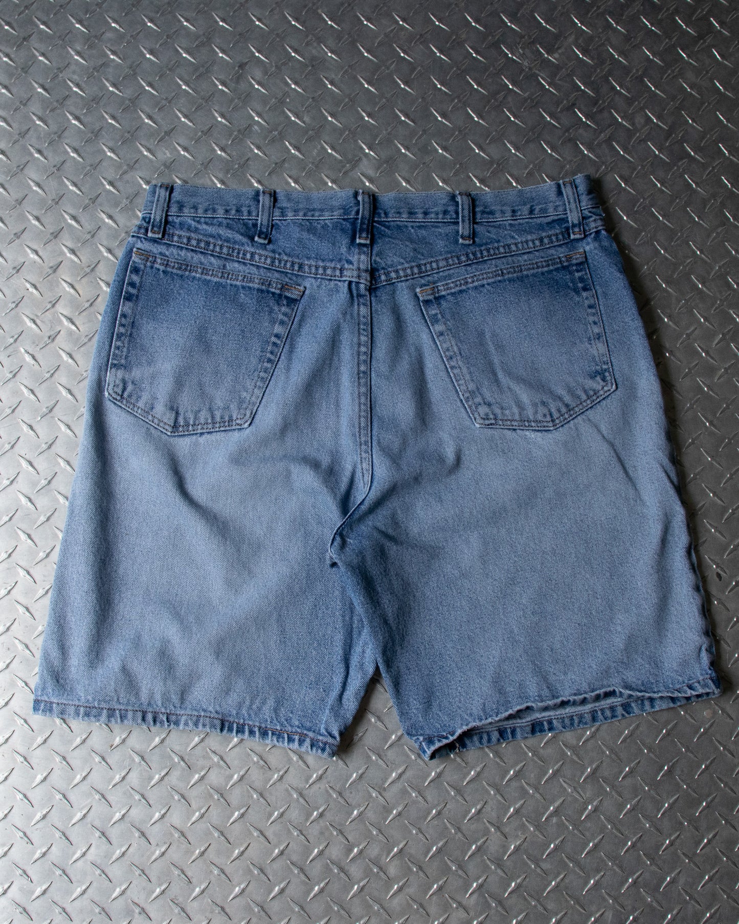 00s Denim Wrangler Shorts - 36 Waist