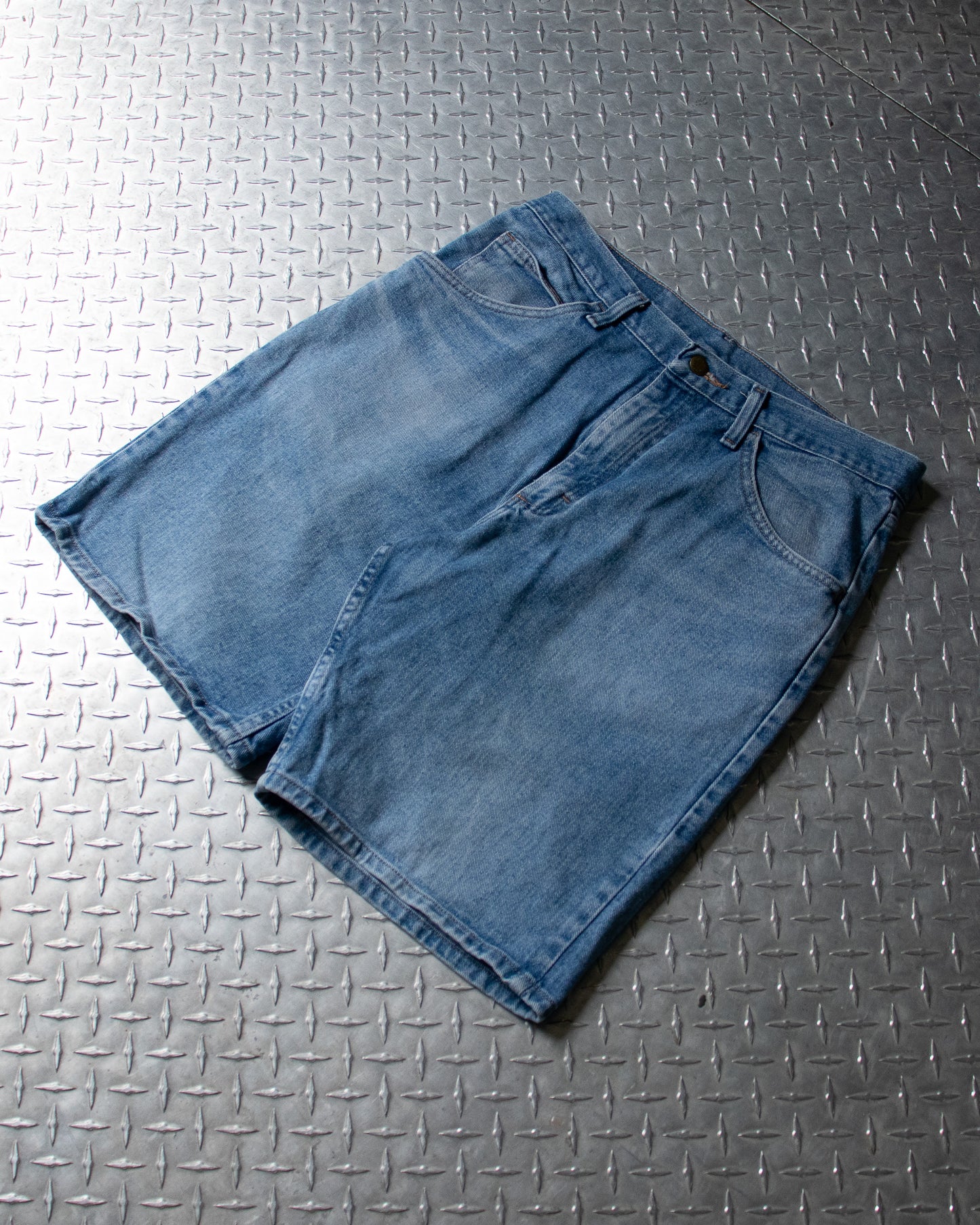 00s Denim Wrangler Shorts - 34 Waist