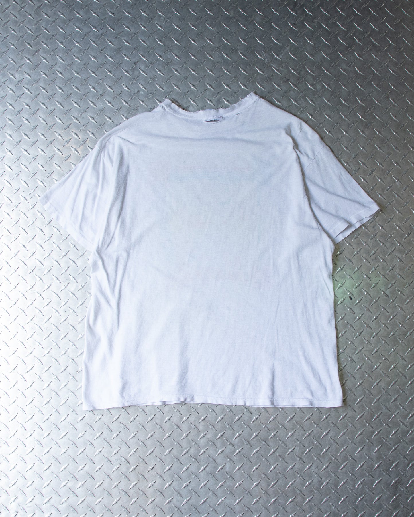 80s Distressed Graphic T Shirt - L