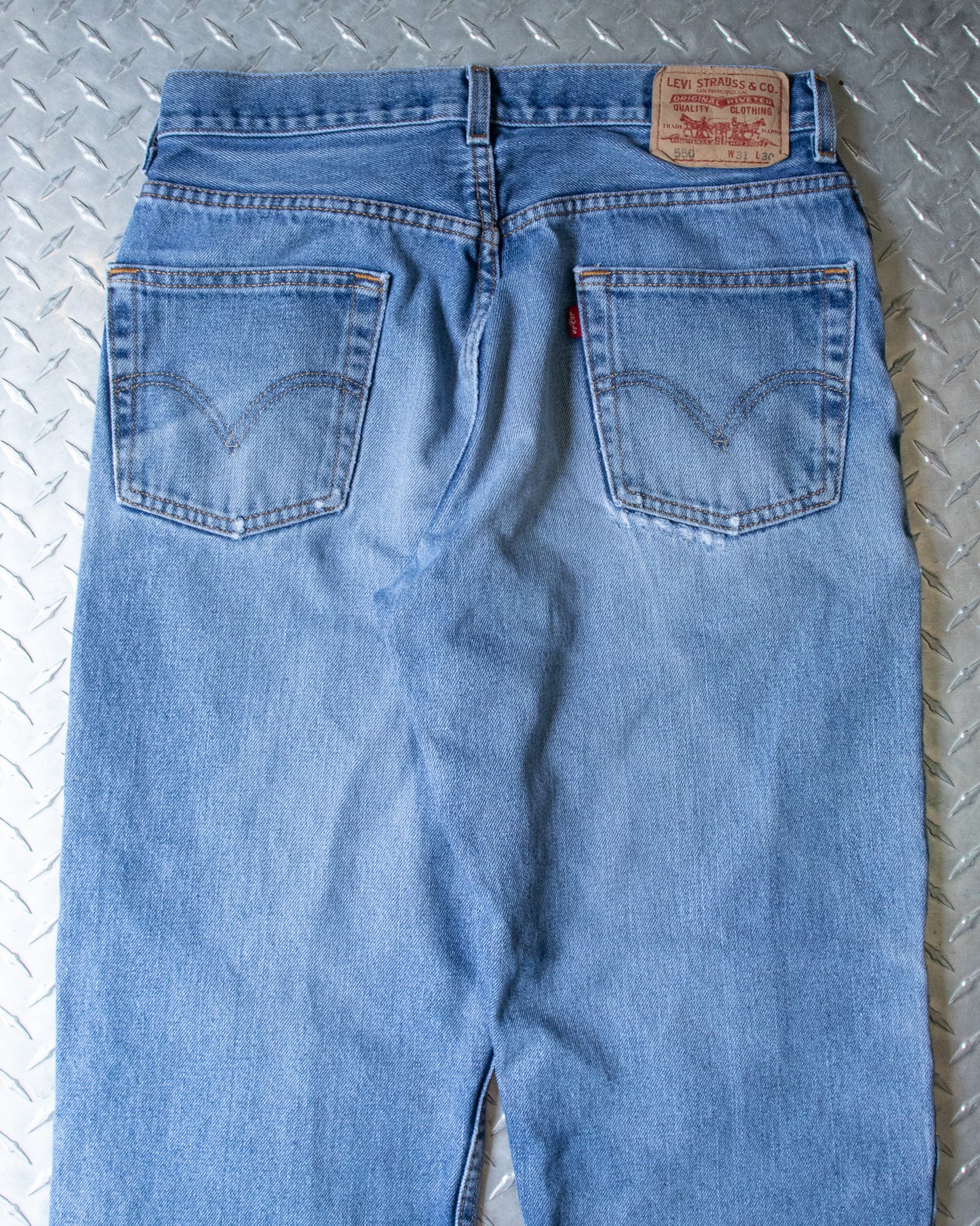 00s Levis 550s - 31 x 29.5