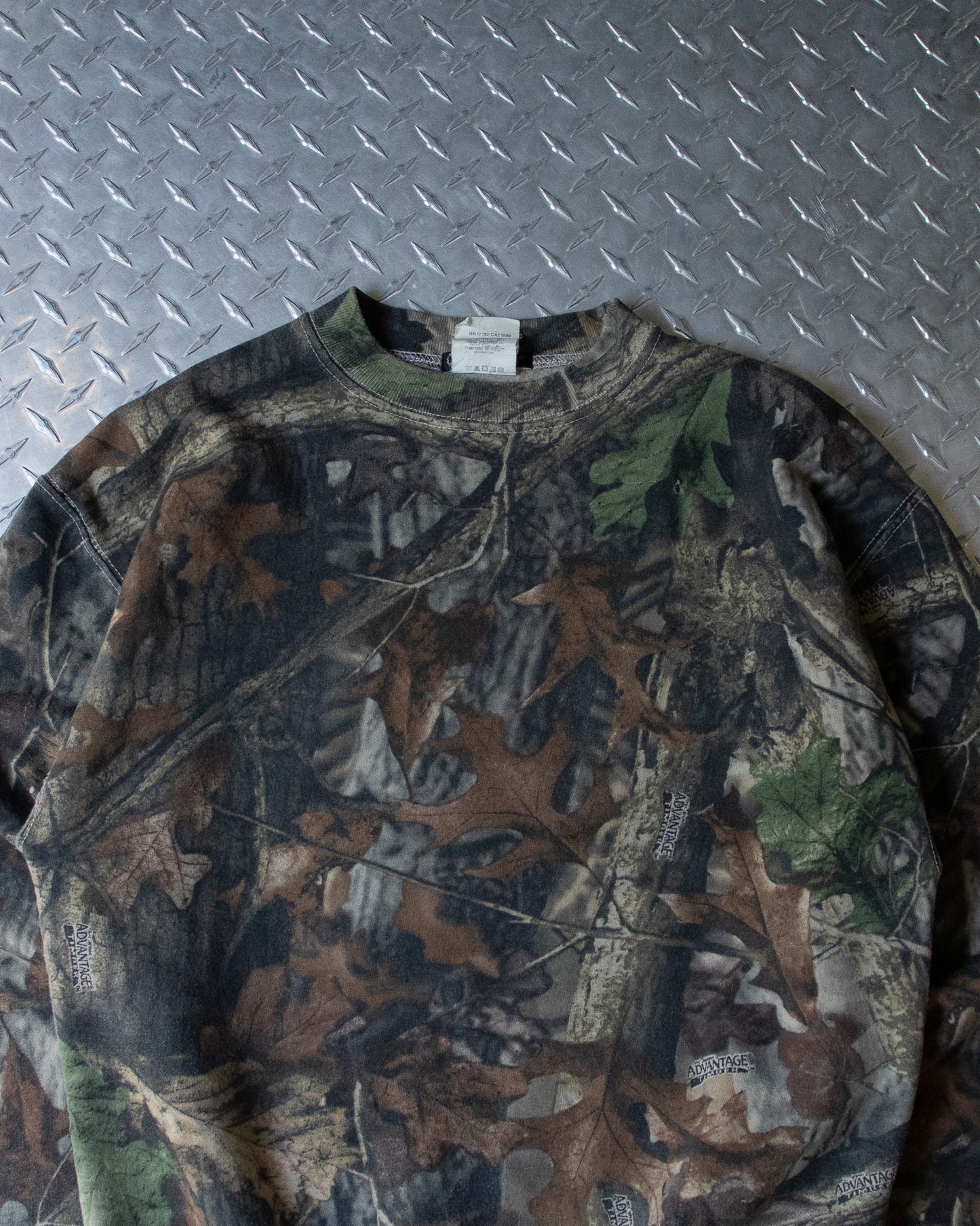 00s Real Tree Camo Crewneck Sweatshirt - M