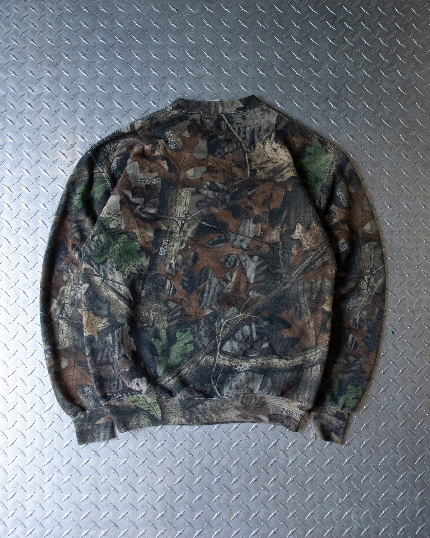 00s Real Tree Camo Crewneck Sweatshirt - M