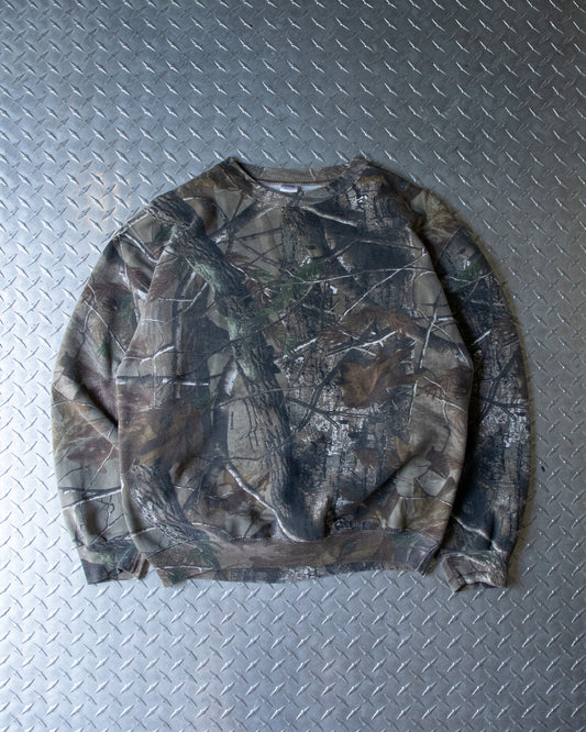 Real Tree Camo Crewneck Sweatshirt - M