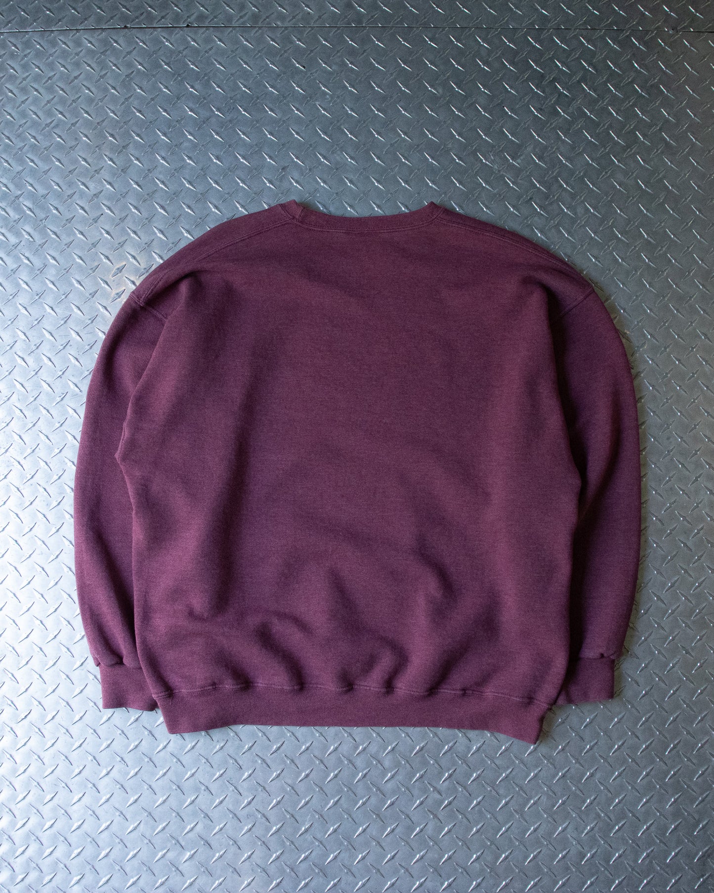 00s Faded Red Russell Crewneck Sweatshirt - 2XL