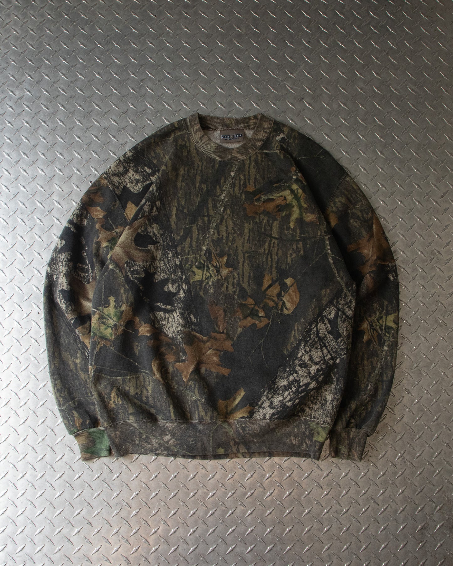 00s Real Tree Camo Crewneck Sweatshirt - L