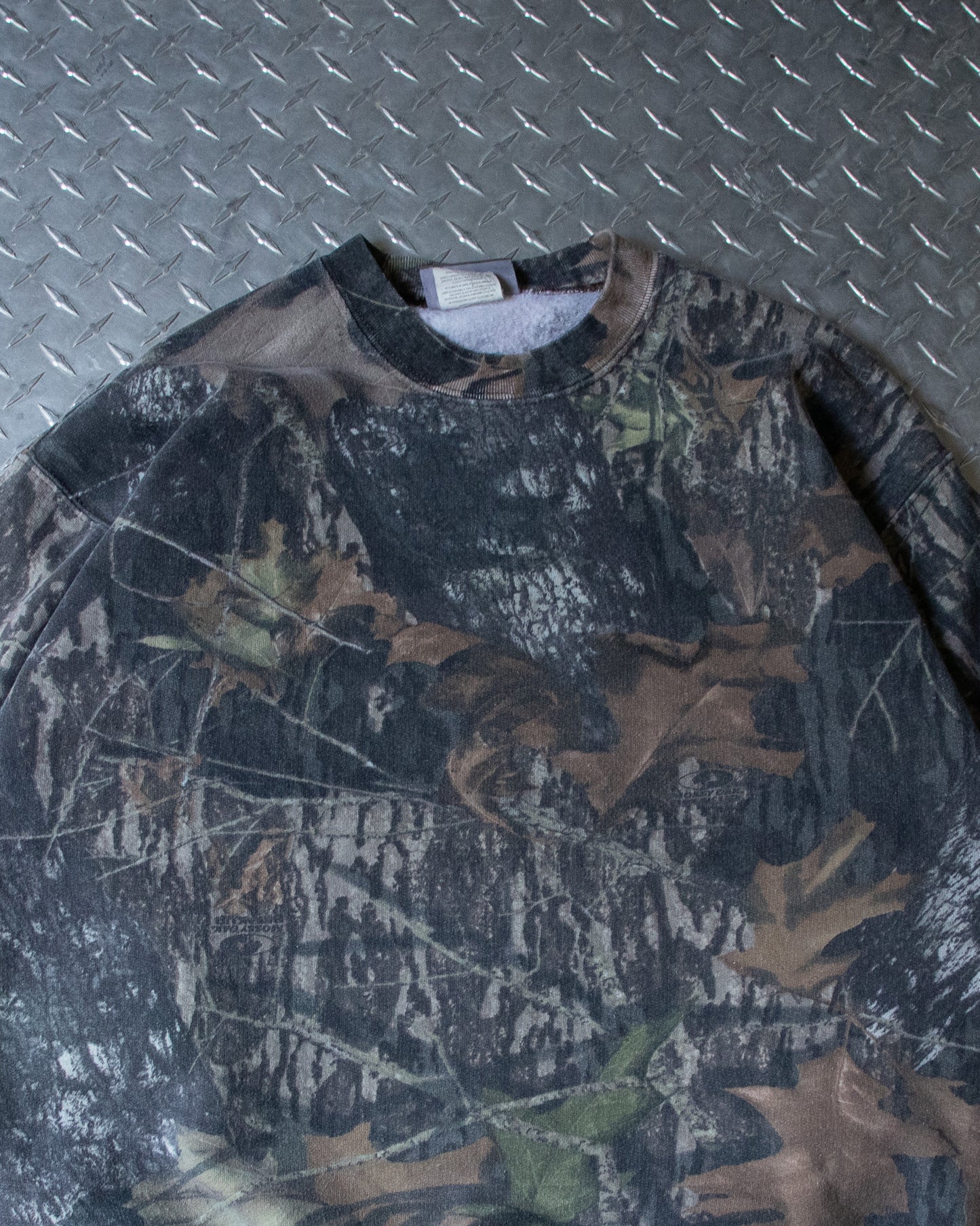 00s Real Tree Camo Crewneck Sweatshirt - L