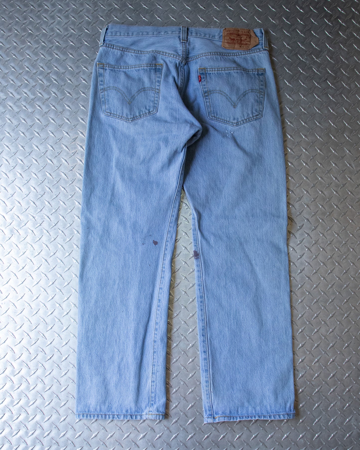 00s Painted Levis 501s Denim Pants - 34 x 29.5