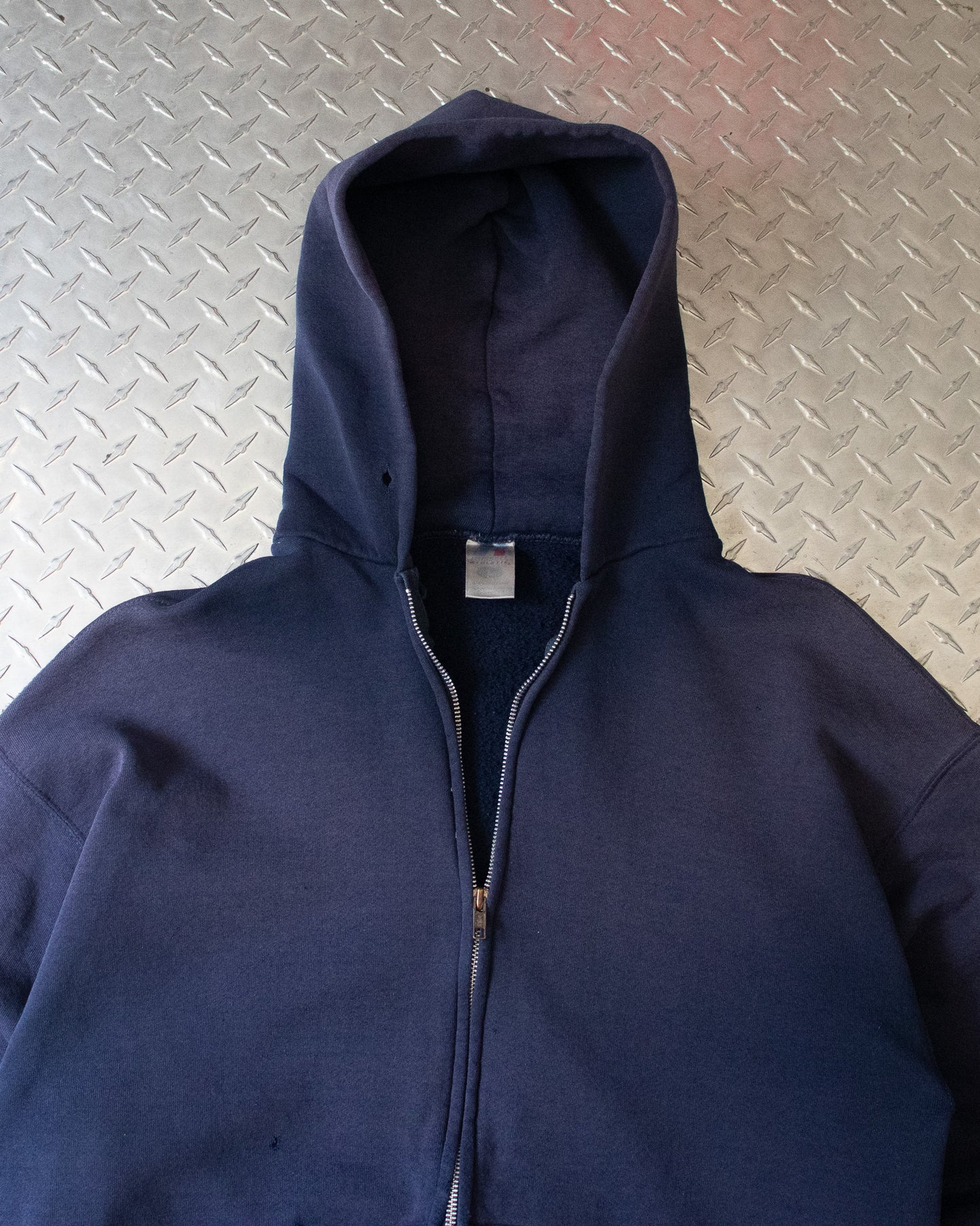 00s Faded Navy Russell Light Jacket - L