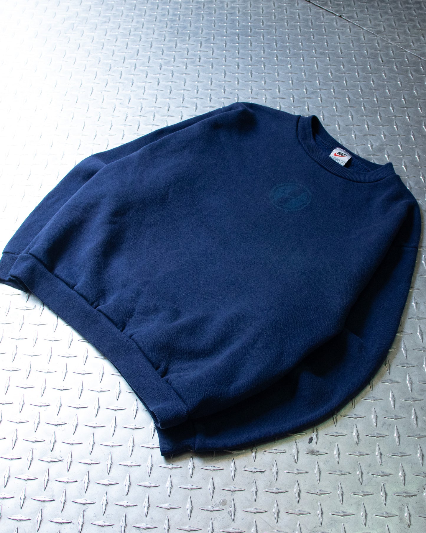 90s Nike Blue Crewneck Sweatshirt - S