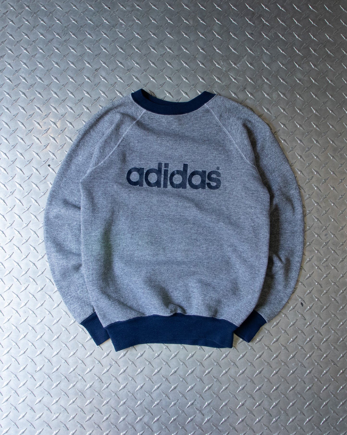 80s Adidas Crewneck Sweatshirt - XS