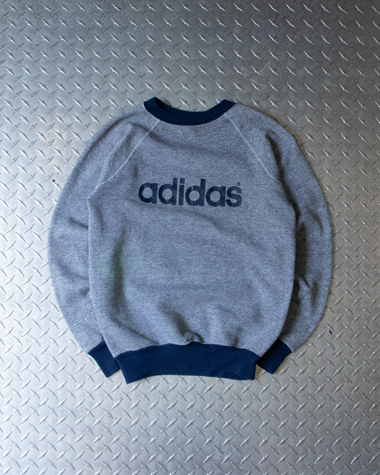 80s Adidas Crewneck Sweatshirt - XS