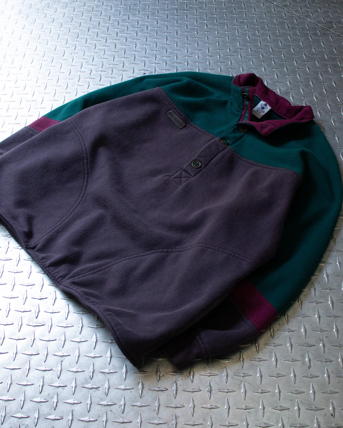 90s Columbia Colorblock Sweatshirt - M