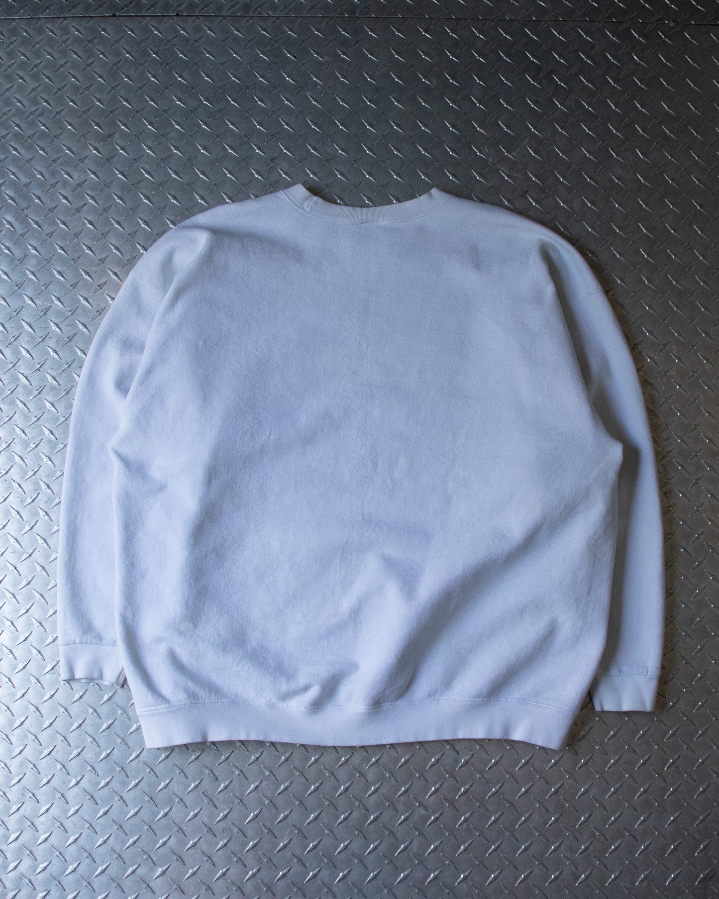 90s Nike White Crewneck Sweatshirt - 2XL