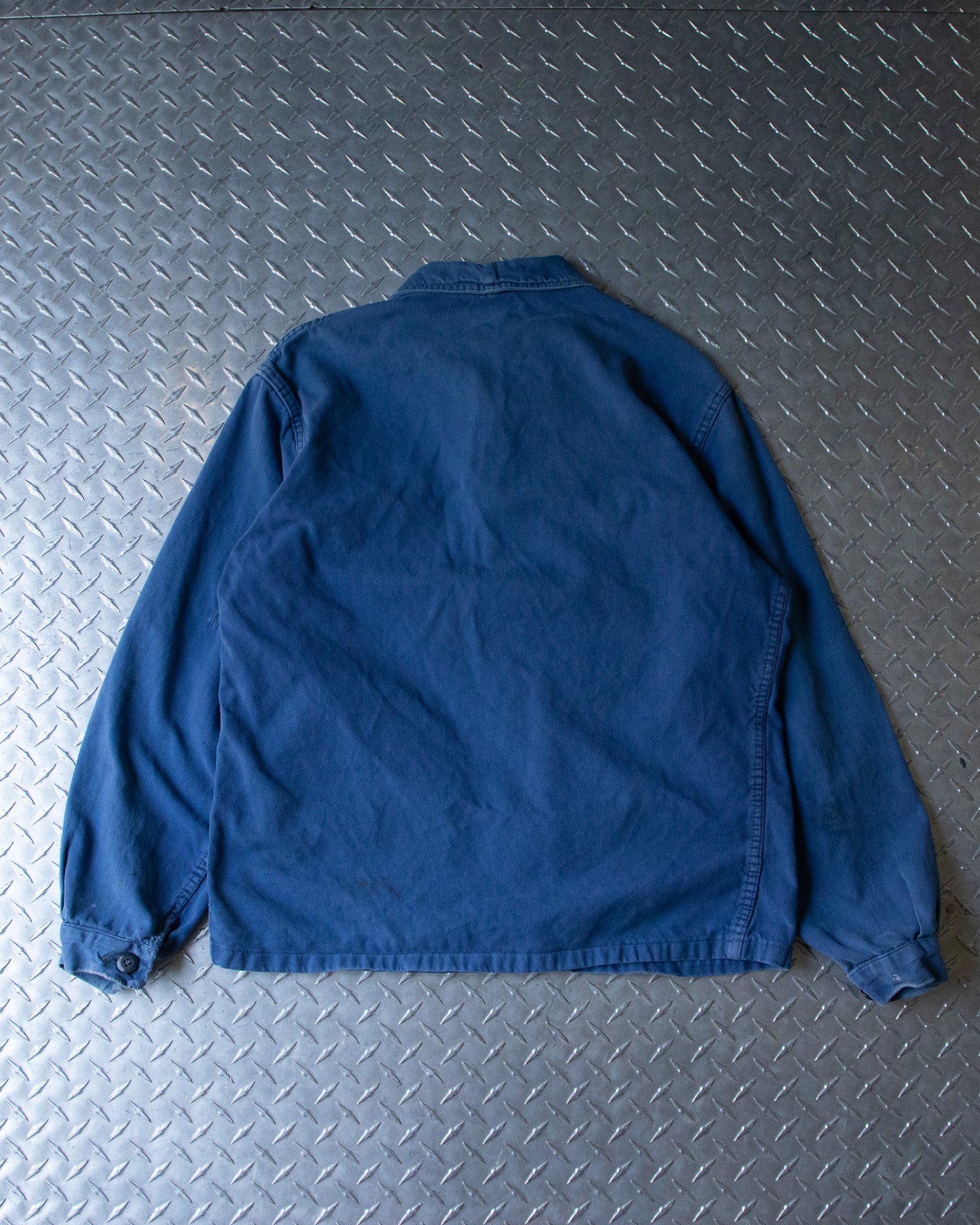 Vintage French Workwear Chore Jacket - M