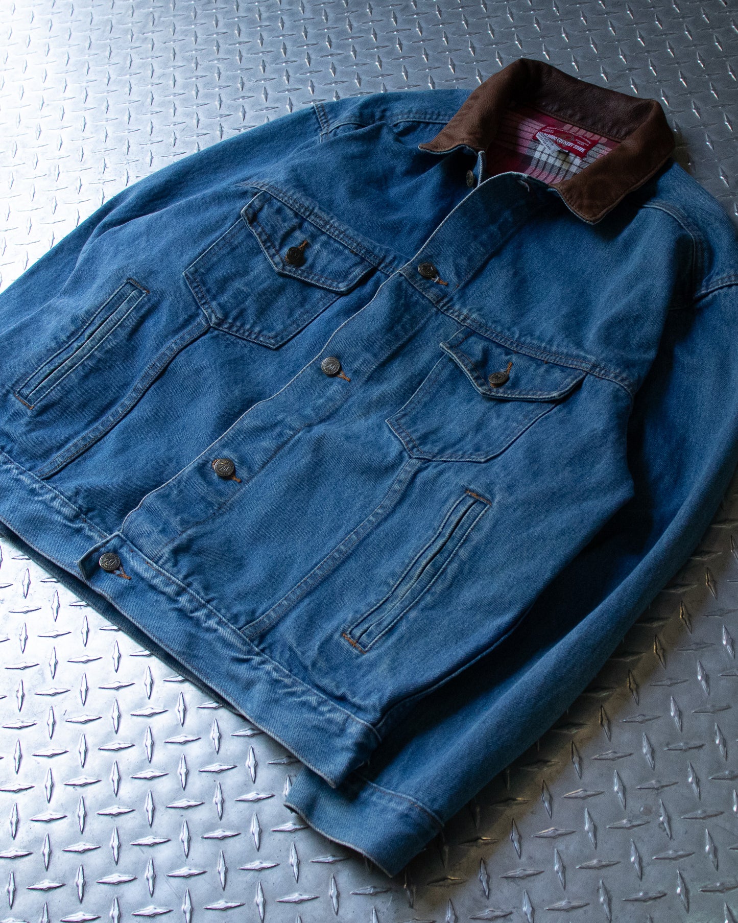 90s Marlboro Cigarettes Denim Jacket - L/XL